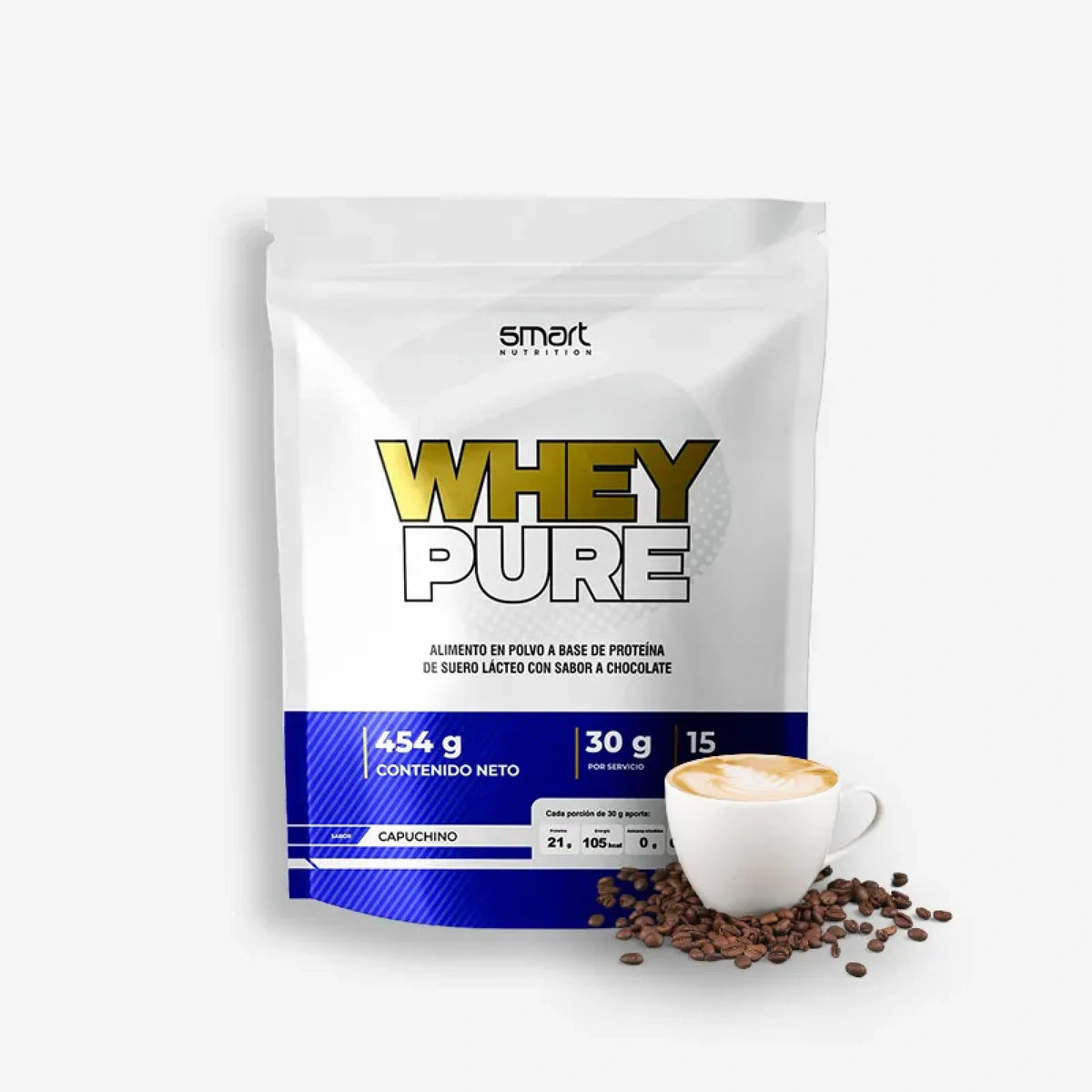 Whey Pure 1 libra Smart Nutrition
