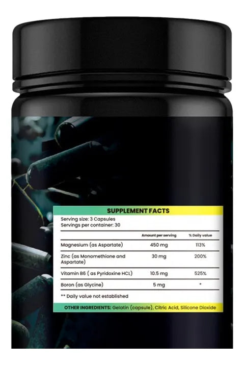 Zma 90 Capsulas Hard Supps