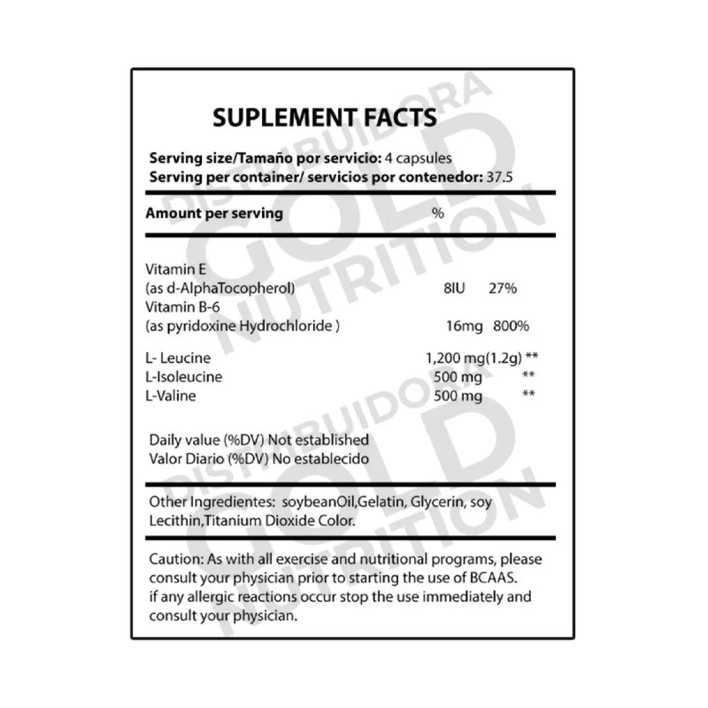 Bcaa 2200 150 Capsulas Smart Nutrition