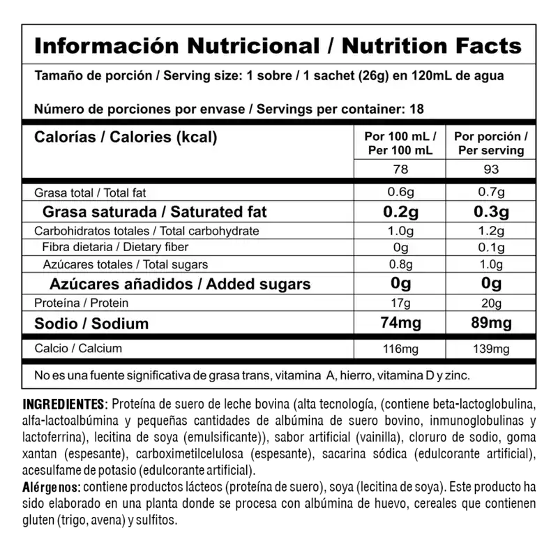 Bipro Classic Display Sachet x18 Unidades