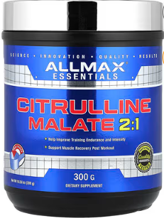 Citruline Malate Allmax 150 Servicios 300 Gramos
