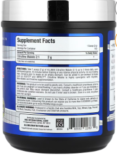 Citruline Malate Allmax 150 Servicios 300 Gramos