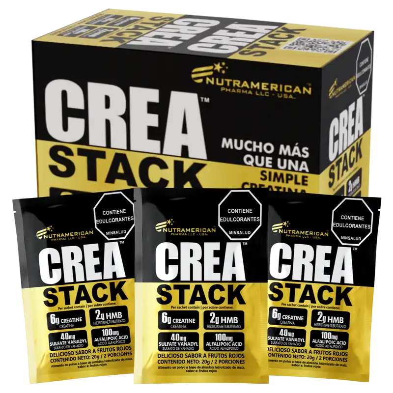Crea Stack Sachets x25 sobres Frutos Rojos