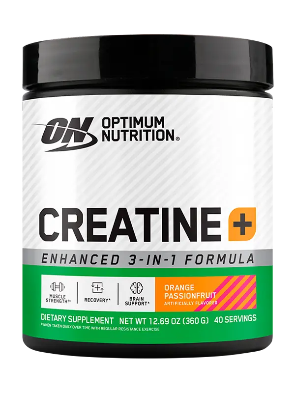 Creatine + Optimum Nutrition 40 servicios Sabor Orange