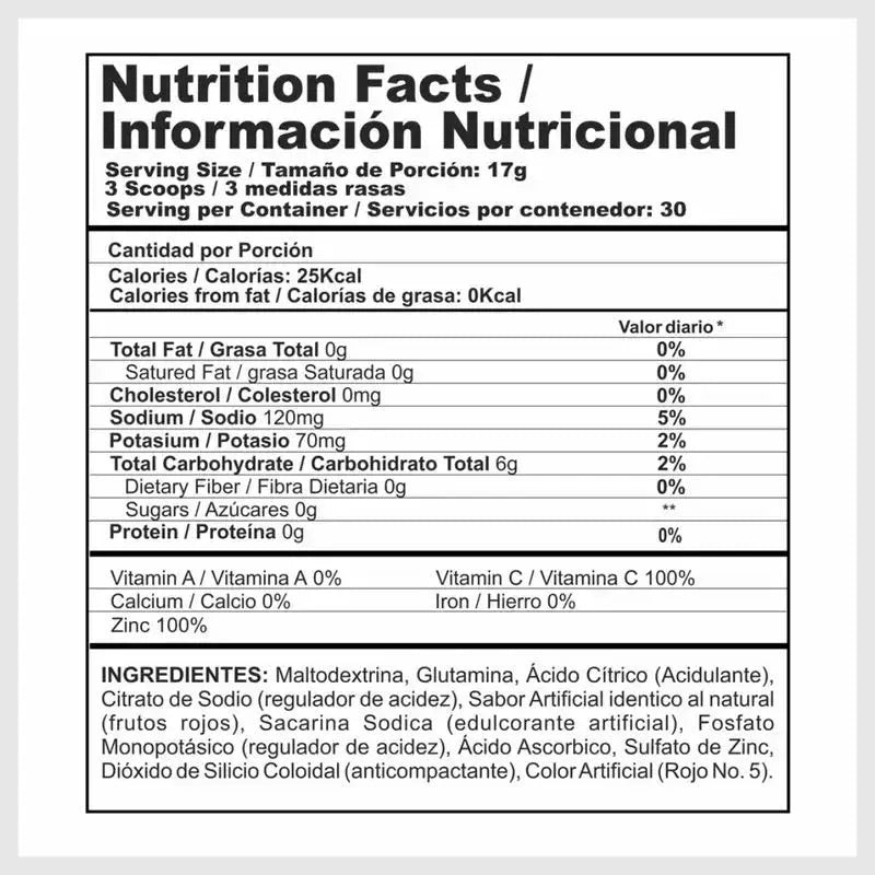 Gluta Stack 1.1 Libras