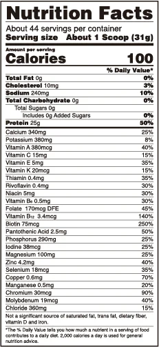 Iso Pure 3 Libras Nature's Best