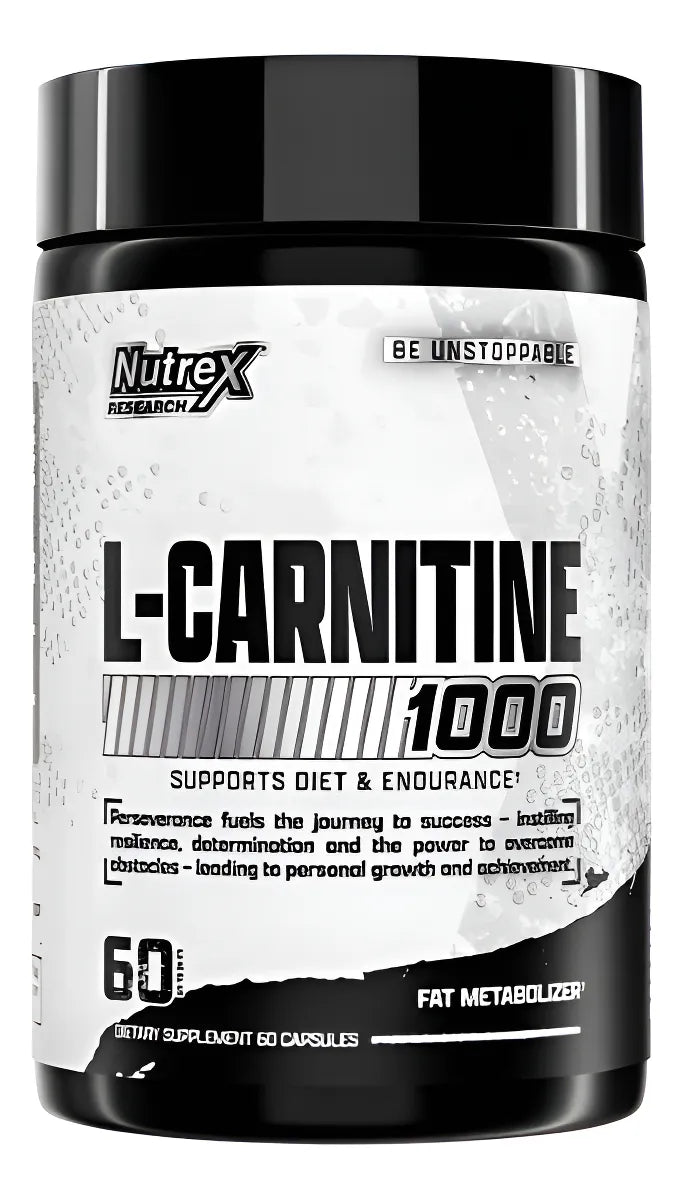 L-Carnitine 60 Capsulas 1000Mg Nutrex