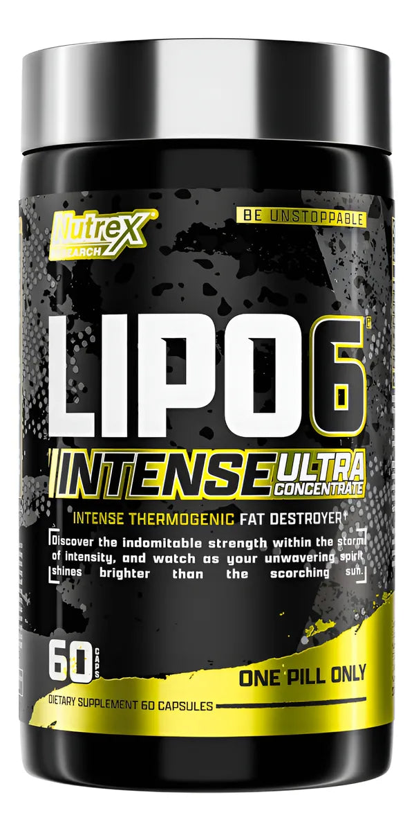 Lipo 6 Black Intense 60 Capsulas Nutrex