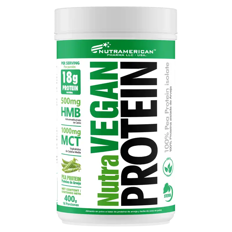 Nutra Vegan Protein Mocaccino Proteína Vegana. 400 Gramos