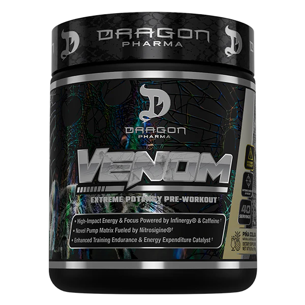 Venom Pre-Workout 40 Servicios Dragon Pharma