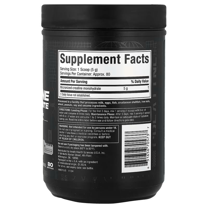 Creatine 100% Monohydrate Platinum 80 Servicios Muscletech