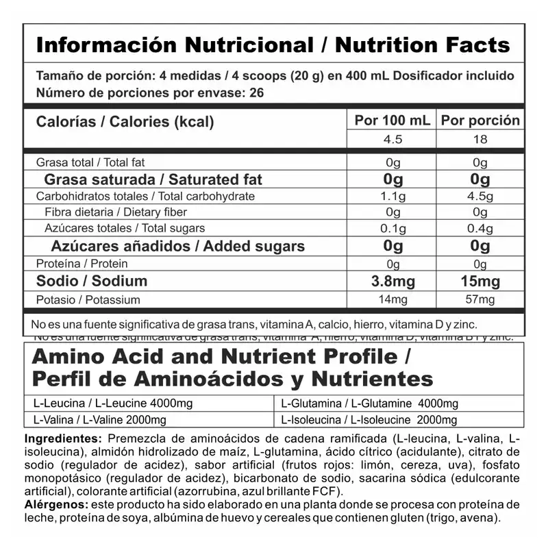 Nitro Shock 22 Servicios
