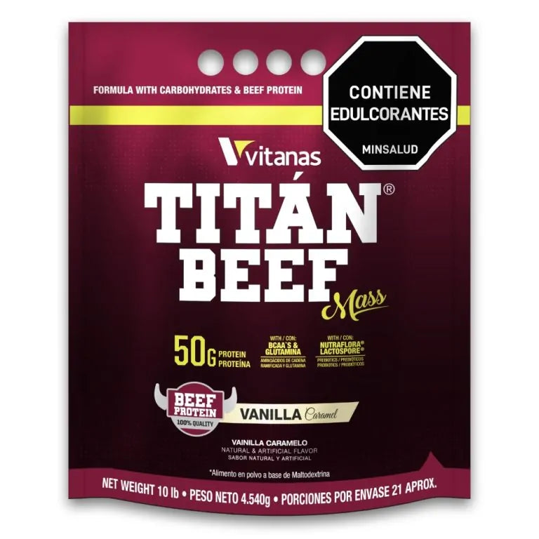 Titan Mass Beef 10 Libras Vitanas Sport