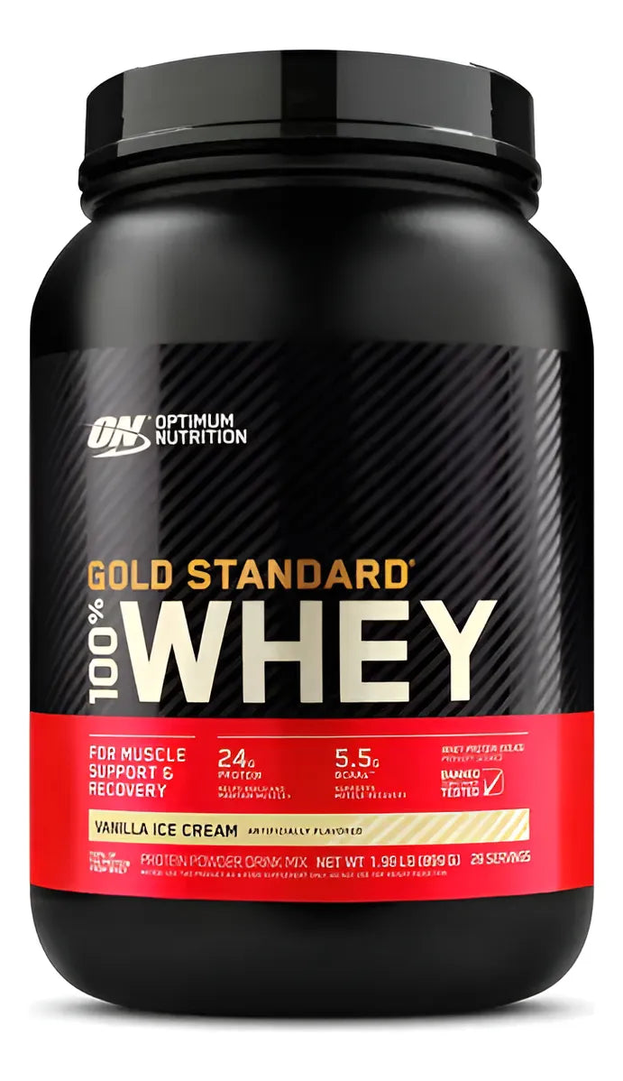 Whey Gold Standard 2 Libras Vainilla Optimum Nutrition